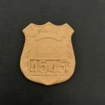 Ξυλόγλυπτο Διακοσμητικό Σήμα Αστυνομίας 5εκ. Χ 4εκ.