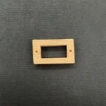 Ξυλόγλυπτη Διακοσμητική Πόρπη 3εκ. Χ 1εκ.