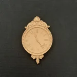 Ξυλόγλυπτο Διακοσμητικό Ρολόι 7εκ.Χ4εκ.