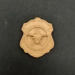 Ξυλόγλυπτο Διακοσμητικό Σήμα 5εκ. Χ 4εκ.