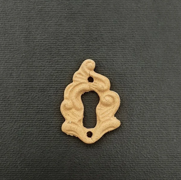 Ξυλόγλυπτο Διακοσμητικό Κλειδαριά 3εκ. Χ 3εκ.