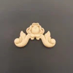 Ξυλόγλυπτο Διακοσμητικό Κέντρου Λουλούδι 10εκ.Χ5,5εκ.