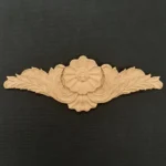 Ξυλόγλυπτο Διακοσμητικό Κέντρου Λουλούδι 15,2εκ.Χ5,5εκ.