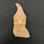 Ξυλόγλυπτος Διακοσμητικός Νάνος 11,5εκ.Χ6,5εκ.