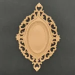 Ξυλόγλυπτο Διακοσμητικό Οβάλ 20εκ.Χ13,5εκ.