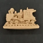 Ξυλόγλυπτο Διακοσμητικό  Τρένο 16εκ.Χ10,3εκ.