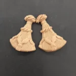 Ξυλόγλυπτο Διακοσμητικό Σετ 2 Τεμαχίων