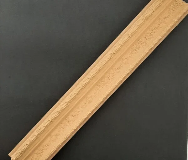 Ξυλόγλυπτο Προφίλ Κορνίζας Άκαμπτη 1μ. Χ 6εκ. X 2εκ.