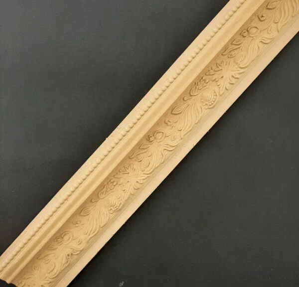 Ξυλόγλυπτο Προφίλ Κορνίζας Άκαμπτη 1μ. Χ 6,5εκ. X 1,8εκ.