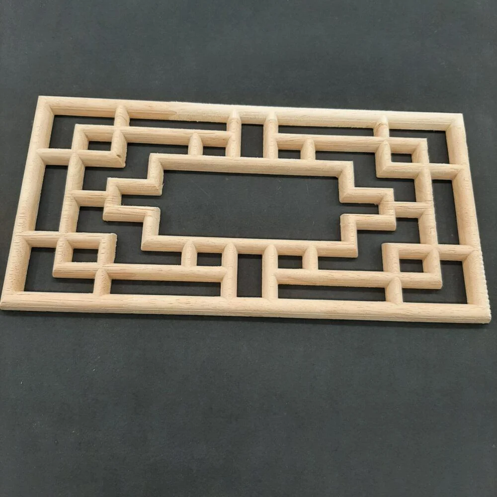 Ξυλόγλυπτο Διακοσμητικό Πλακάκι 29εκ.Χ14,5εκ.