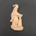 Ξυλόγλυπτο Διακοσμητικό Άϊ Βασίλης  4,5εκ. Χ9,5εκ.