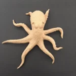 Ξυλόγλυπτο Διακοσμητικό Χταπόδι 18,5εκ.Χ22εκ.