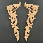 Ξυλόγλυπτο Διακοσμητικό Σετ 2 τεμαχίων 11,5εκ.Χ28εκ.