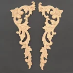 Ξυλόγλυπτο Διακοσμητικό Σετ 2 τεμαχίων 16εκ.Χ38εκ.