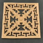 Ξυλόγλυπτο Διακοσμητικό Πλακάκι 19εκ. Χ 19 εκ.