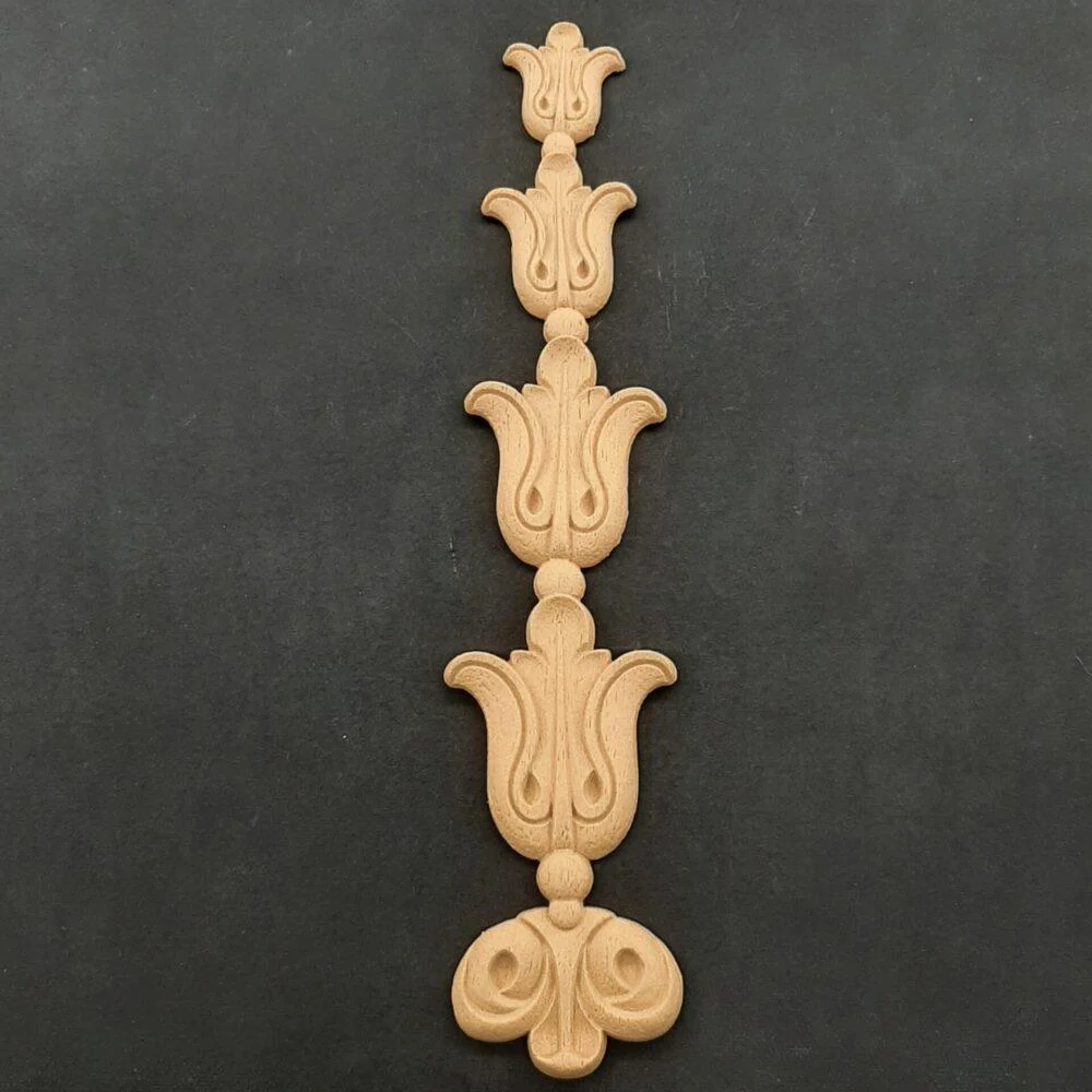 Ξυλόγλυπτο Διακοσμητικό Κολώνας 28,5εκ.Χ5,2εκ.