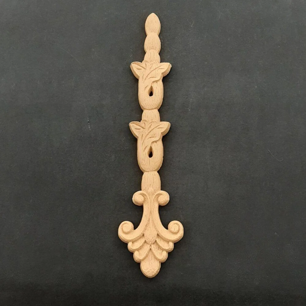 Ξυλόγλυπτο Διακοσμητικό Κολώνας 24εκ.Χ5,4εκ.