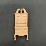 Ξυλόγλυπτο Διακοσμητικό Κομοδίνο 8εκ.Χ3εκ.