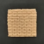 Ξυλόγλυπτο Διακοσμητικό Πλακάκι 9εκ.Χ9εκ.