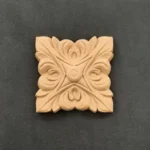 Ξυλόγλυπτο Διακοσμητικό Πλακάκι 6εκ.Χ6εκ.