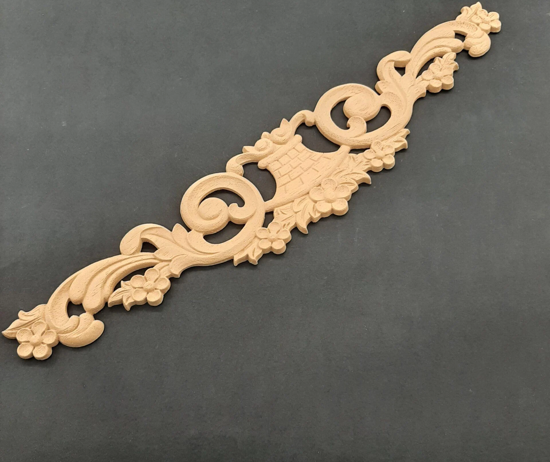 Ξυλόγλυπτο Διακοσμητικό Κέντρου 47εκ.Χ9εκ.