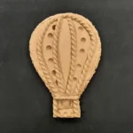 Ξυλόγλυπτο Διακοσμητικό Αερόστατο 12εκ.Χ8εκ.