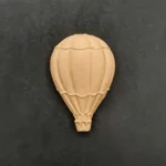 Ξυλόγλυπτο Διακοσμητικό Αερόστατο 6εκ.Χ4εκ.