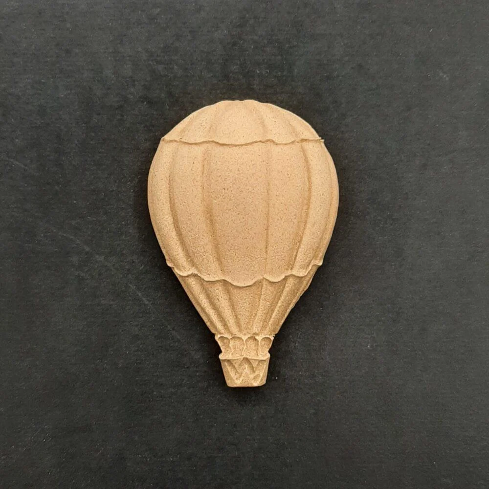 Ξυλόγλυπτο Διακοσμητικό Αερόστατο 6εκ.Χ4εκ.