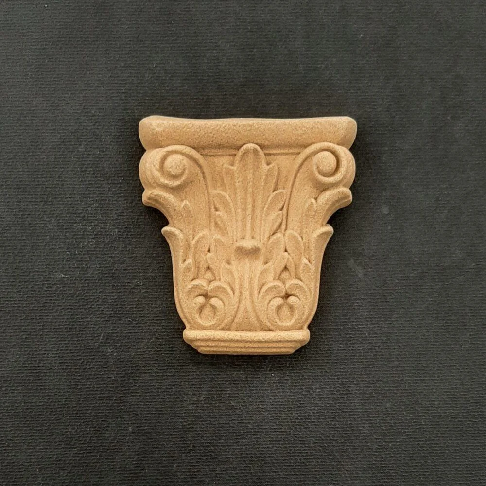 Ξυλόγλυπτο Διακοσμητικό Κολώνας 6,3εκ.Χ5,7εκ.