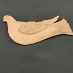 Ξυλόγλυπτο Διακοσμητικό Περιστέρι 24,5εκ.Χ8εκ.