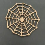 Ξυλόγλυπτο Διακοσμητικό  Ιστός Αράχνης 16,5εκΧ16,5εκ.