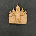 Ξυλόγλυπτο Διακοσμητικό Κάστρο 7εκ.Χ5,8εκ.