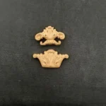 Ξυλόγλυπτο Διακοσμητικό Σετ 2 τεμ. 4εκ.Χ2εκ.