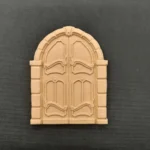 Ξυλόγλυπτο Διακοσμητικό Πόρτα  11,8εκΧ9,5εκ.