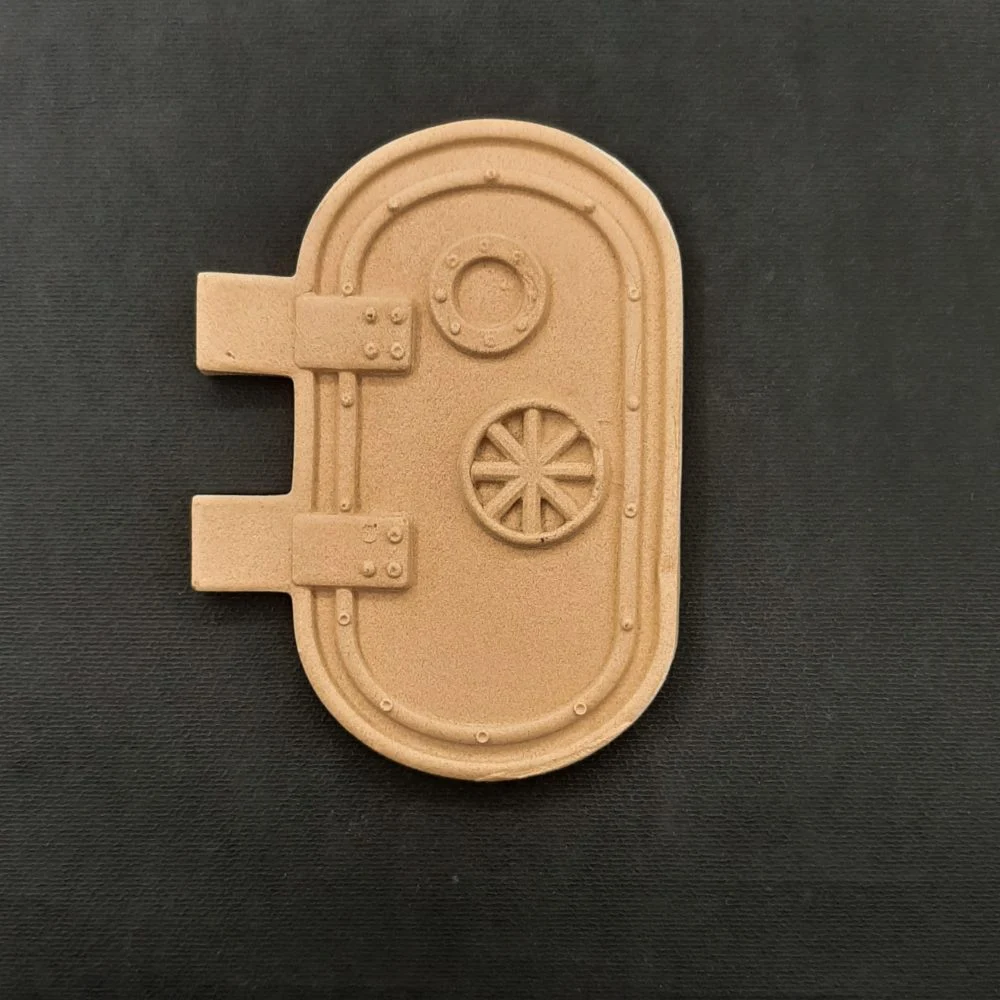 Ξυλόγλυπτο Διακοσμητικό Πόρτα 11εκ.Χ8,5εκ.