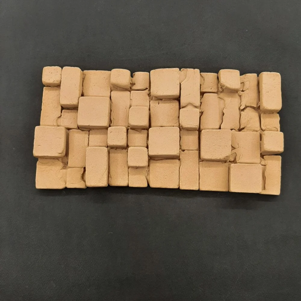 Ξυλόγλυπτο Διακοσμητικό Πλακάκι 23εκ.Χ12εκ.