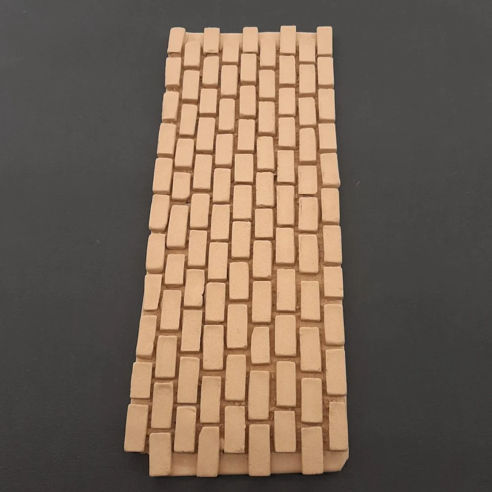 Ξυλόγλυπτο Διακοσμητικό Πλακάκι 35,5εκ.Χ14εκ.