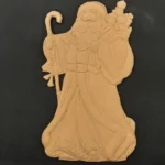 Ξυλόγλυπτος Διακοσμητικός Αϊ Βασίλης 38εκ.Χ20εκ.