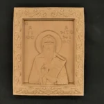 Ξυλόγλυπτη Εικόνα Αγ.Αντώνιος  28,5εκΧ23εκ
