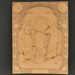 Ξυλόγλυπτη Εικόνα Αγ. Πέτρος &  Αγ. Παύλος 31,5εκ.Χ24,5εκ.