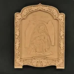 Ξυλόγλυπτη Εικόνα Προφήτης Ηλίας 33εκ.Χ24,5εκ.