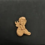 Ξυλόγλυπτο Διακοσμητικό Άγγελος 5εκ.Χ4εκ.