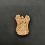 Ξυλόγλυπτο Διακοσμητικό Άγγελος 5εκ.Χ4εκ.