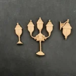 Ξυλόγλυπτο Διακοσμητικό 8εκ.Χ5εκ.