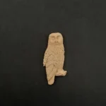 Ξυλόγλυπτο Διακοσμητικό Κουκουβάγια 6,5εκΧ2,7εκ.