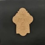 Ξυλόγλυπτος Διακοσμητικός Σταυρός με Παραστάσεις