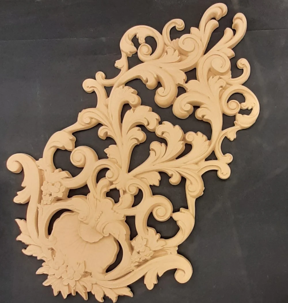 Ξυλόγλυπτο Διακοσμητικό Κέντρου 58εκ.Χ37,5εκ.