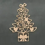 MDF Χριστουγεννιάτικο Δέντρο 25εκ.Χ17εκ.