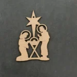 MDF Χριστούγεννα  11εκ.Χ6,5εκ.