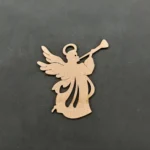 MDF  Αγγελάκι Χριστούγεννα  11εκ.Χ11εκ.